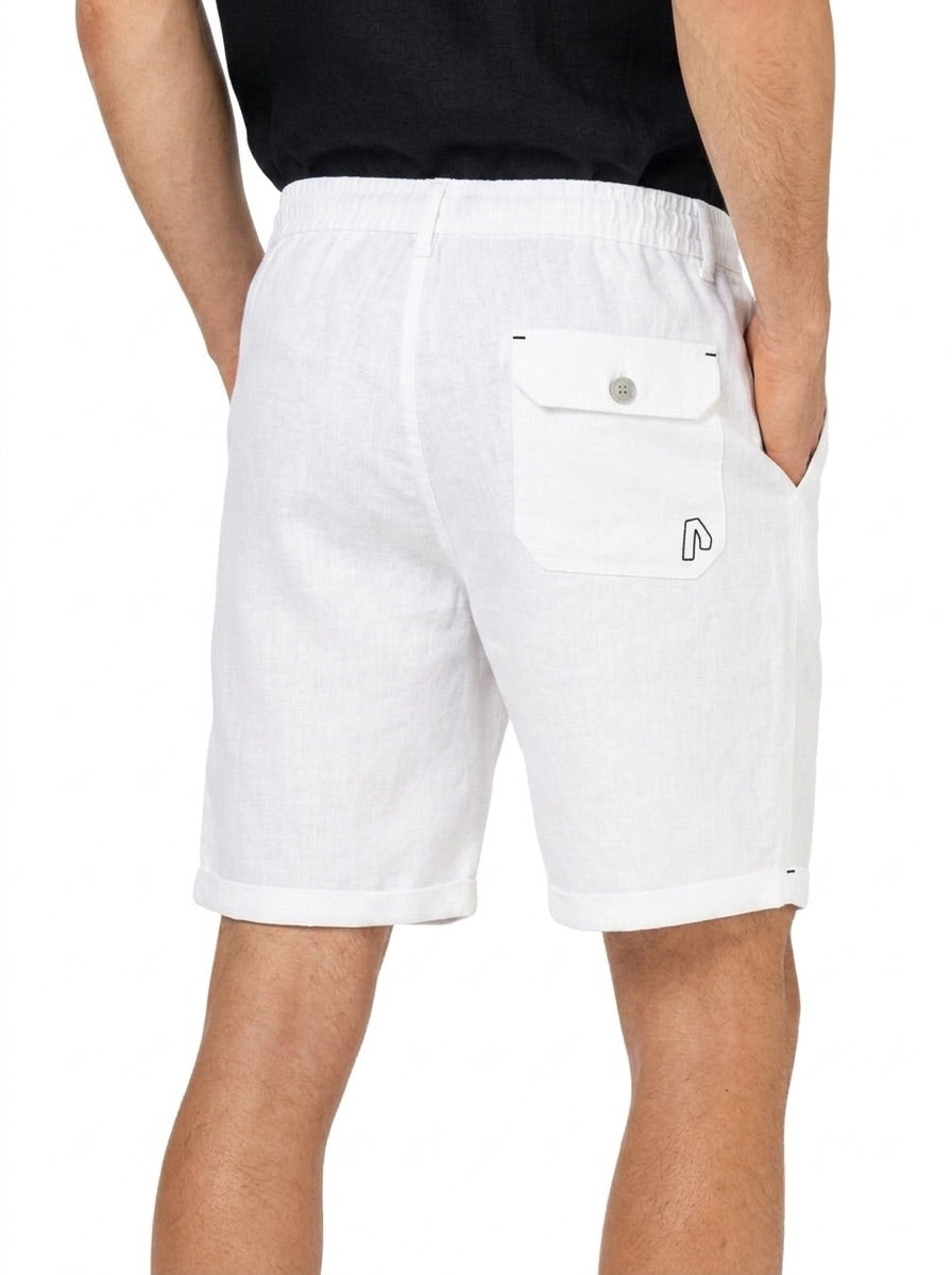 FILO Air (Linen Shorts) - Vanilla White