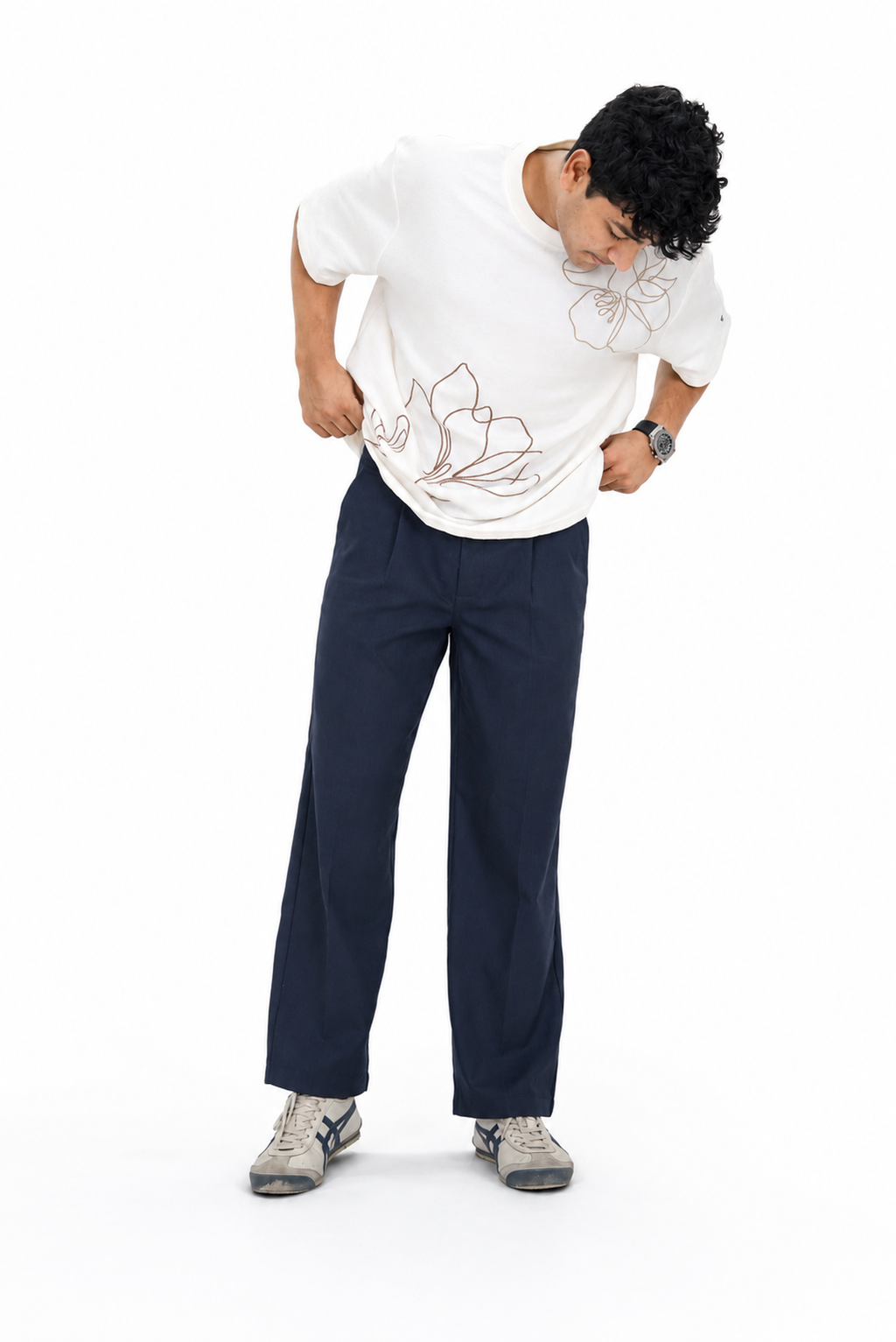 Linen Pant - Imperial Navy