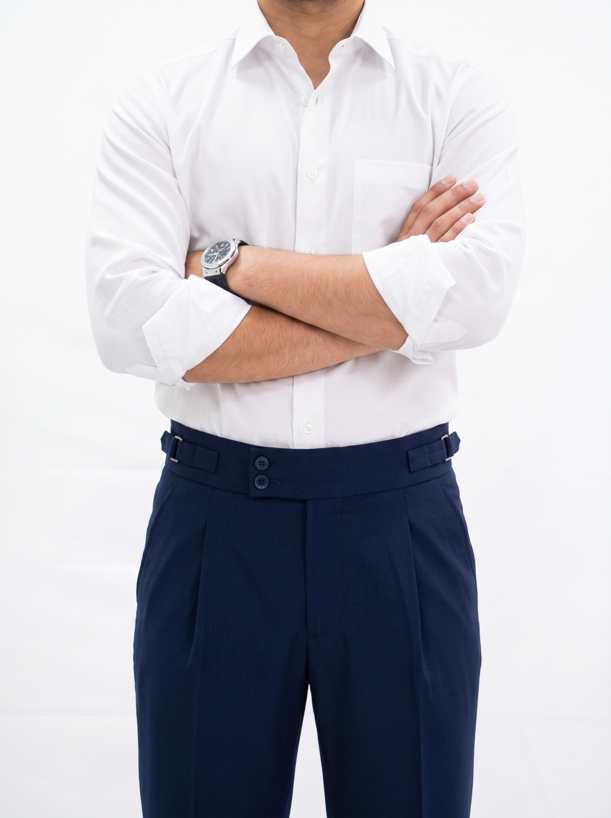FILO Buckle Pants Style 2 - Imperial Navy