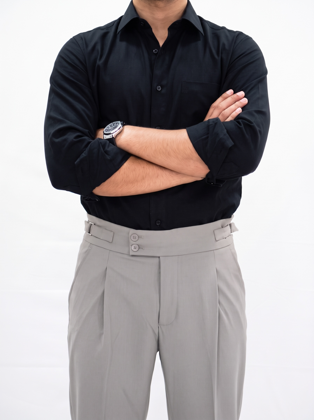 FILO Buckle Pants Style 2 - Sterling Grey