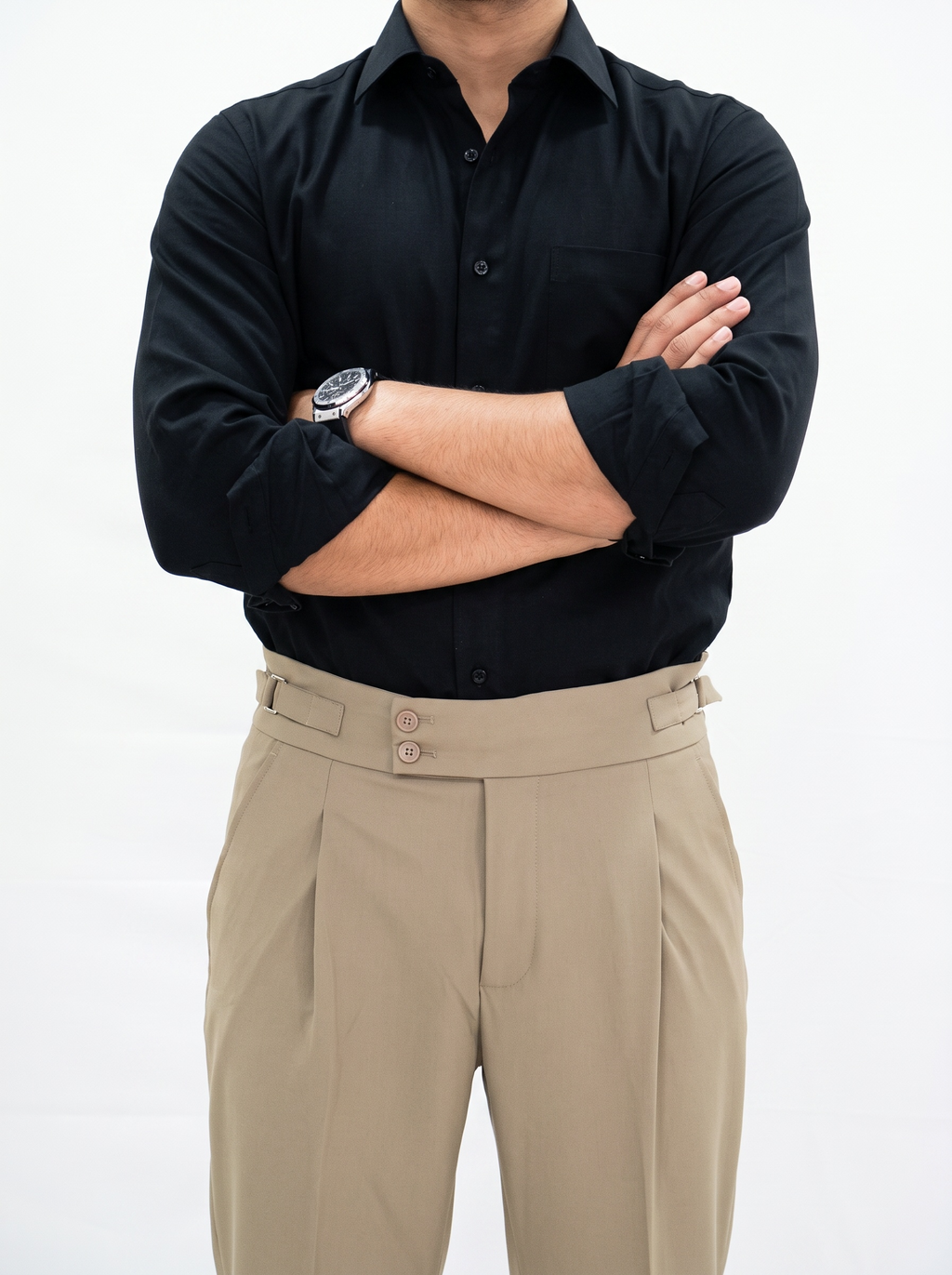 FILO Buckle Pants Style 2 - Champagne Sand