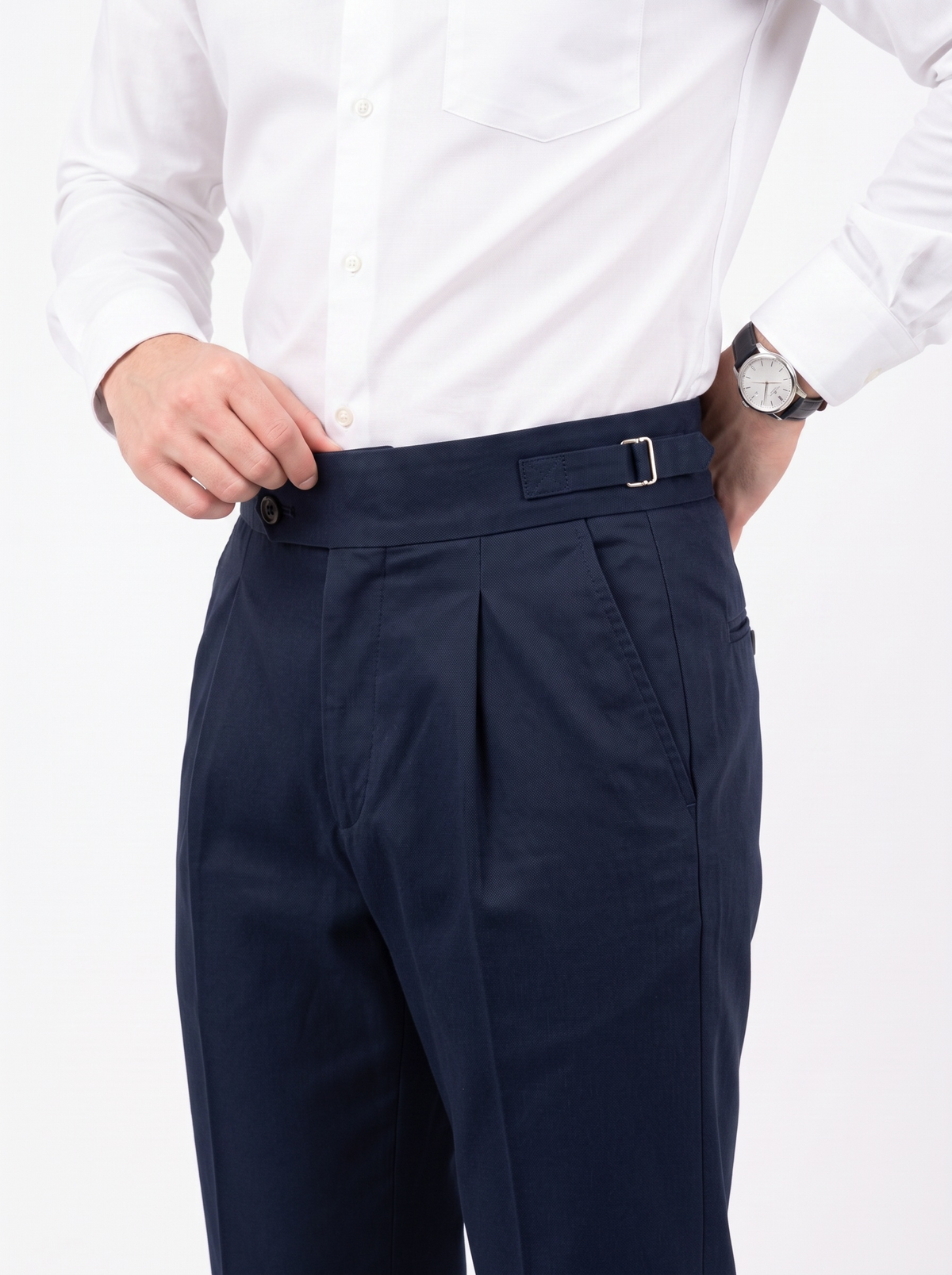 FILO Buckle Pants Style 2 - Imperial Navy