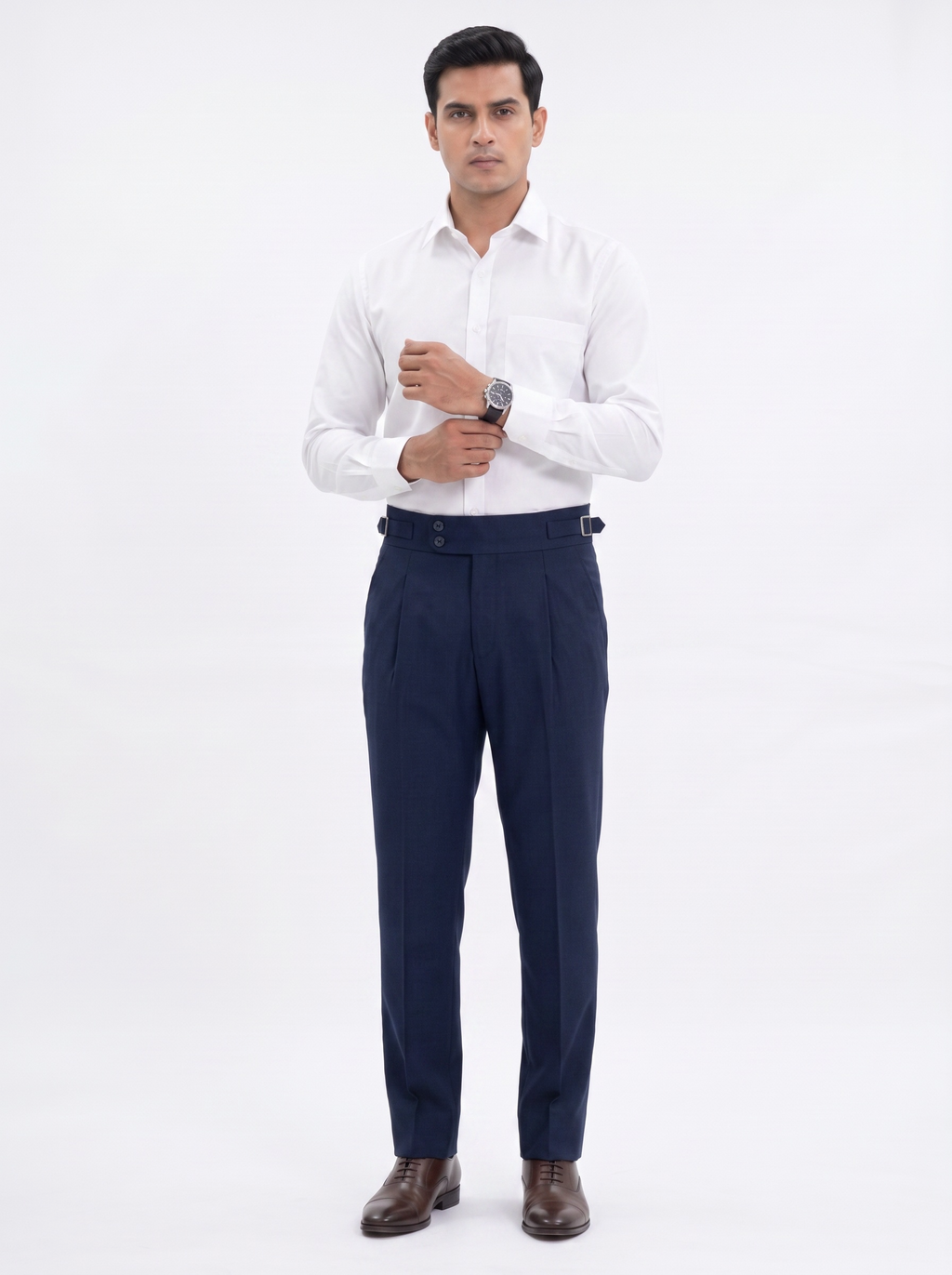 FILO Buckle Pants Style 2 - Imperial Navy