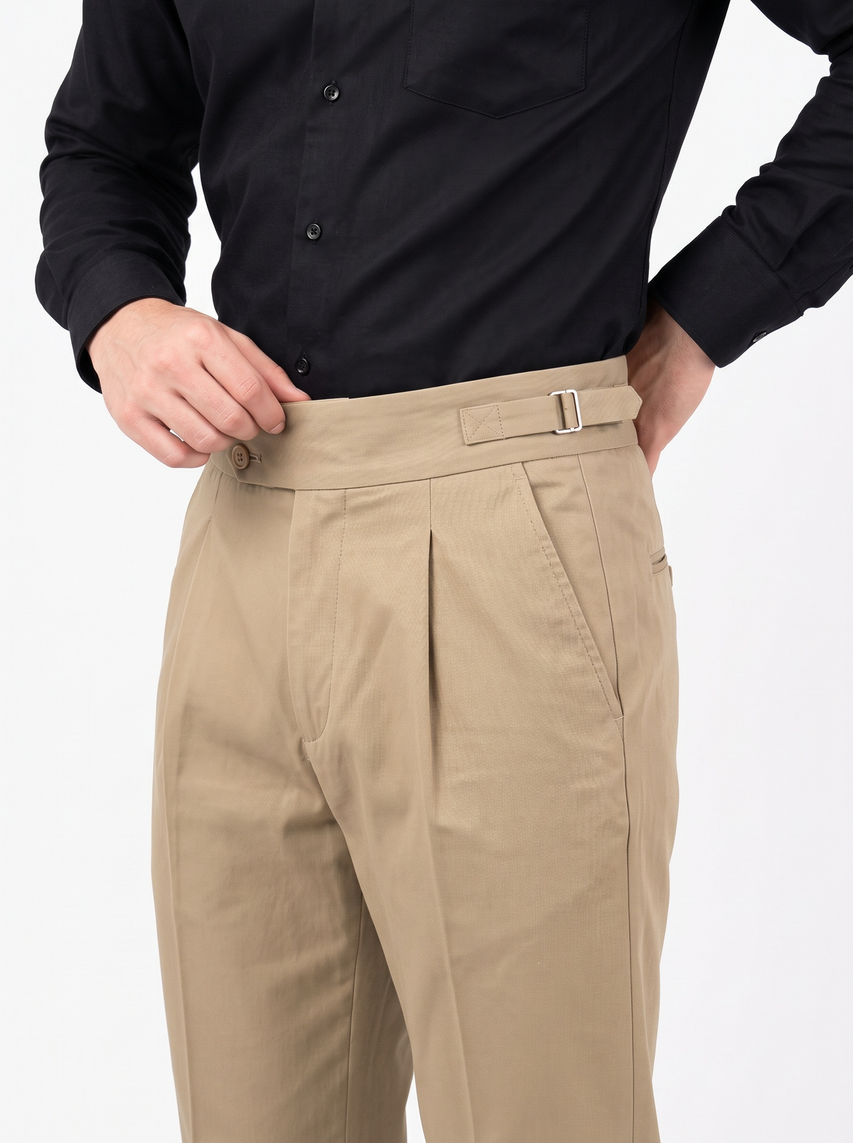 FILO Buckle Pants Style 2 - Champagne Sand