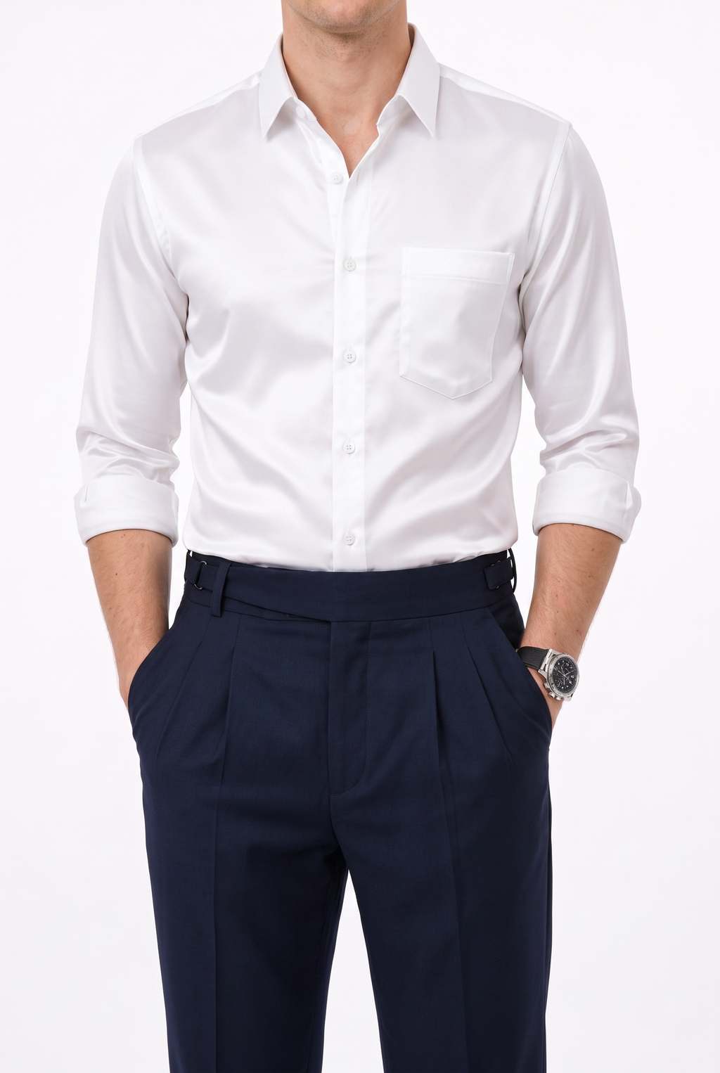 FILO Buckle Pants Style 1 - Imperial Navy