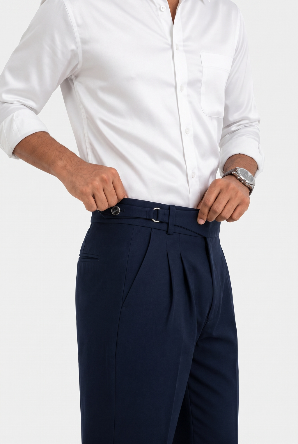 FILO Buckle Pants Style 1 - Imperial Navy