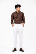 FILO Buckle Pants Style 1 - Vanilla White