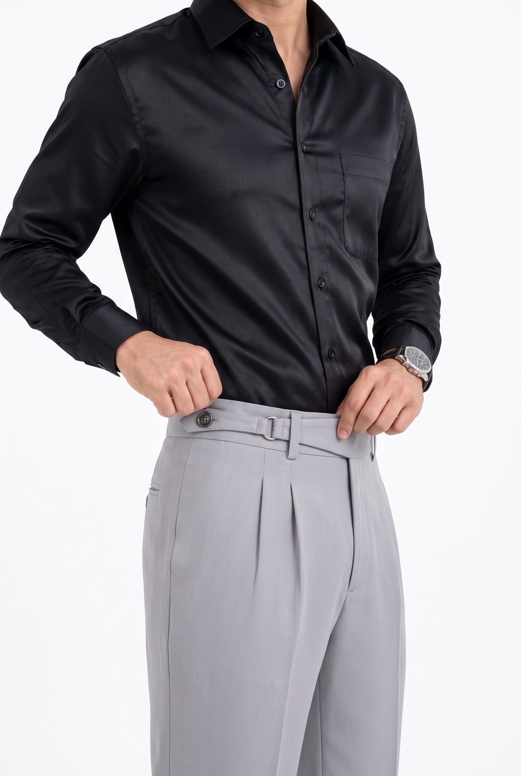 FILO Buckle Pants Style 1 - Sterling Grey