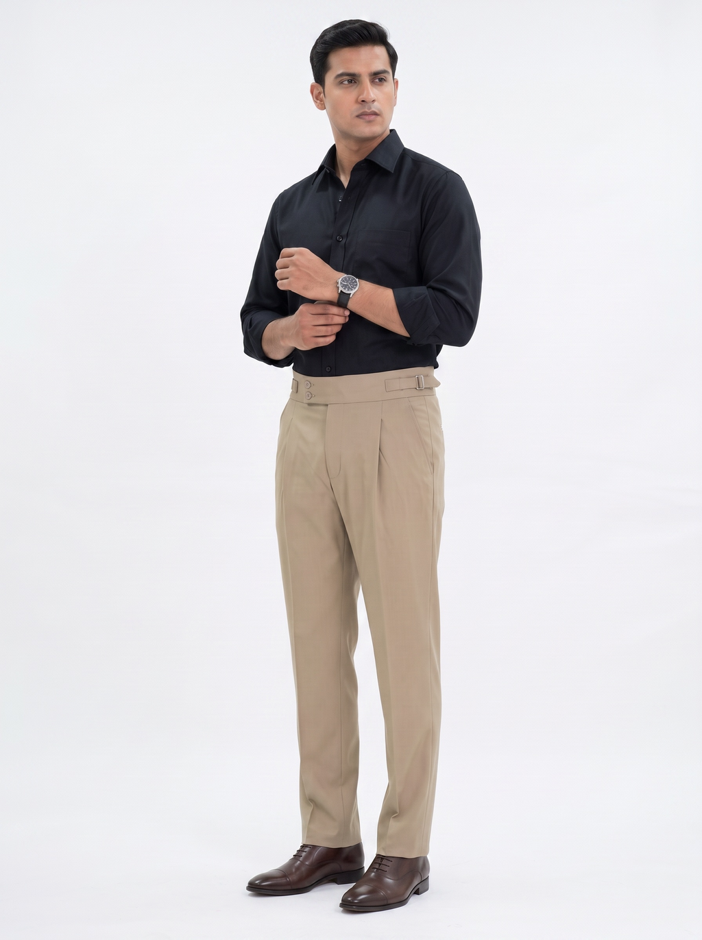 FILO Buckle Pants Style 2 - Champagne Sand