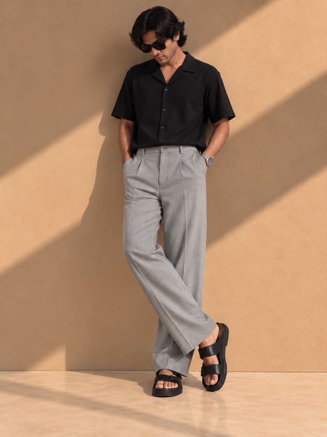 Korean Pant - Sterling Grey