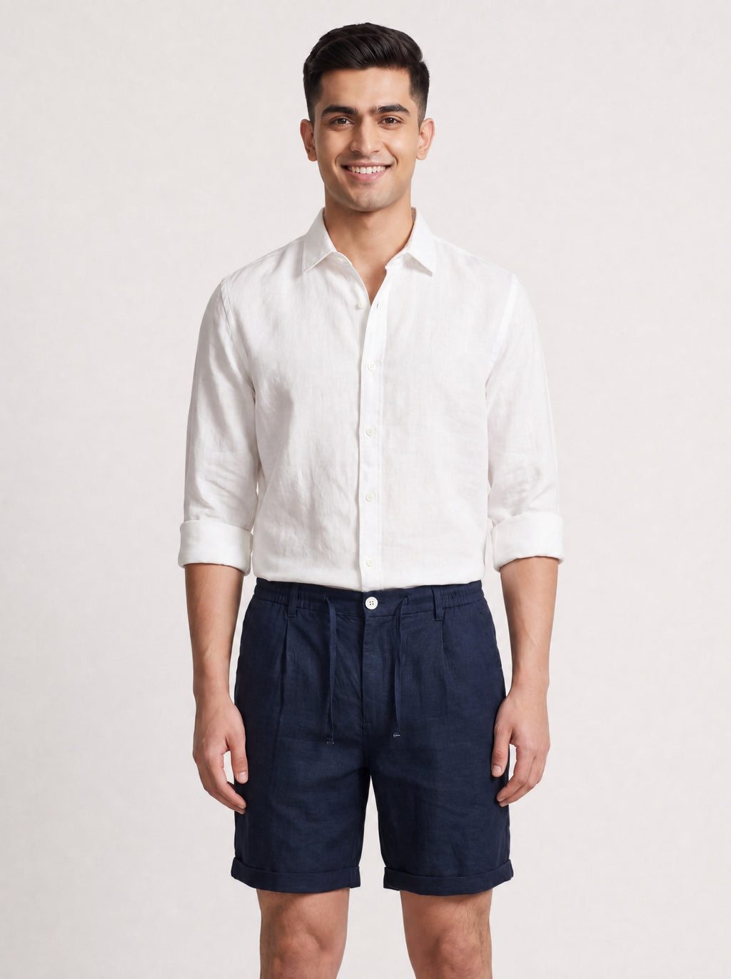 FILO Air (Linen Shorts) - Imperial Navy